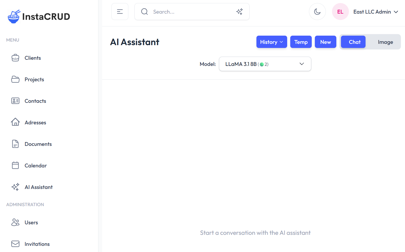 InstaCRUD AI Assistant
